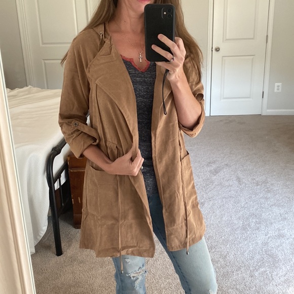 Camel Peachskin Jacket - Picture 5 of 7